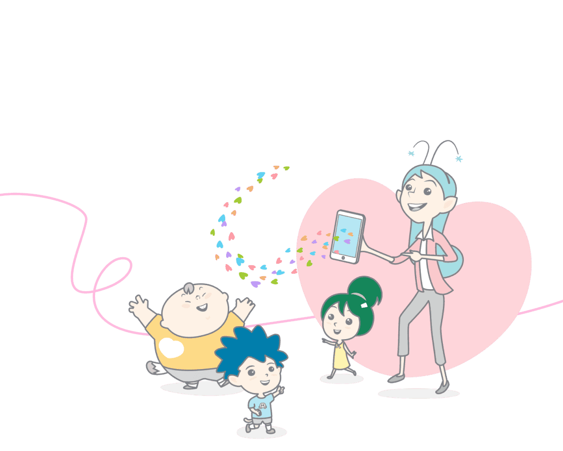 Raising Social Heroes Illustration