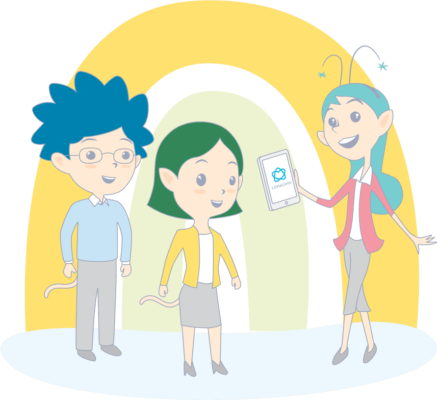 We're here to help. Illustration