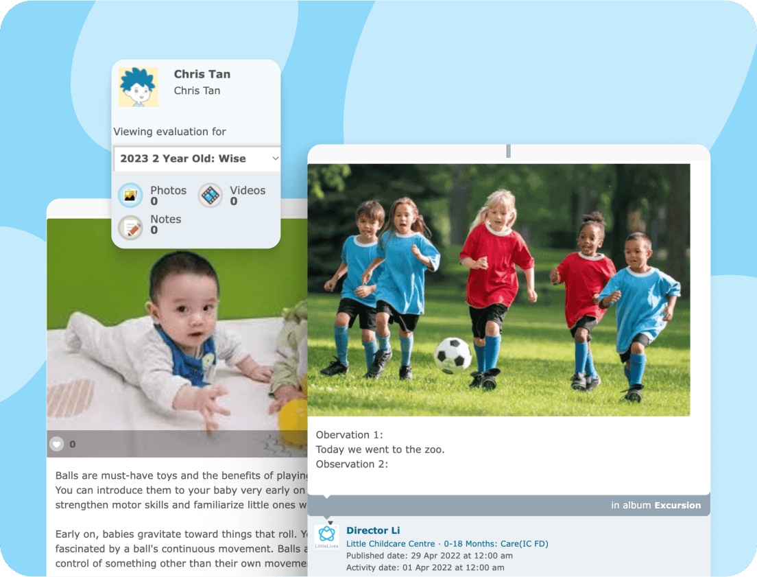 Track learning and evaluation effectively